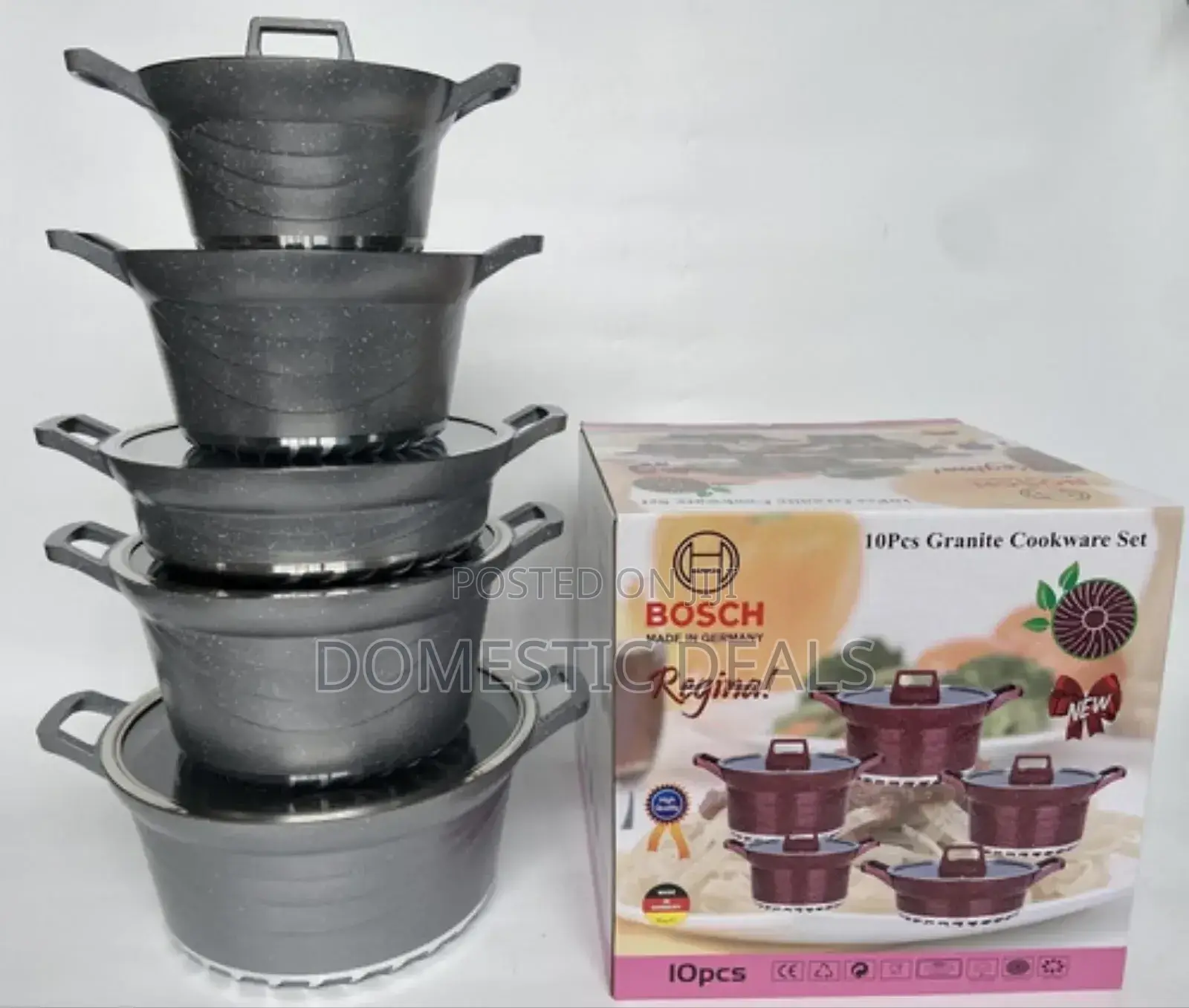 Granite Nonstick Cookware Set