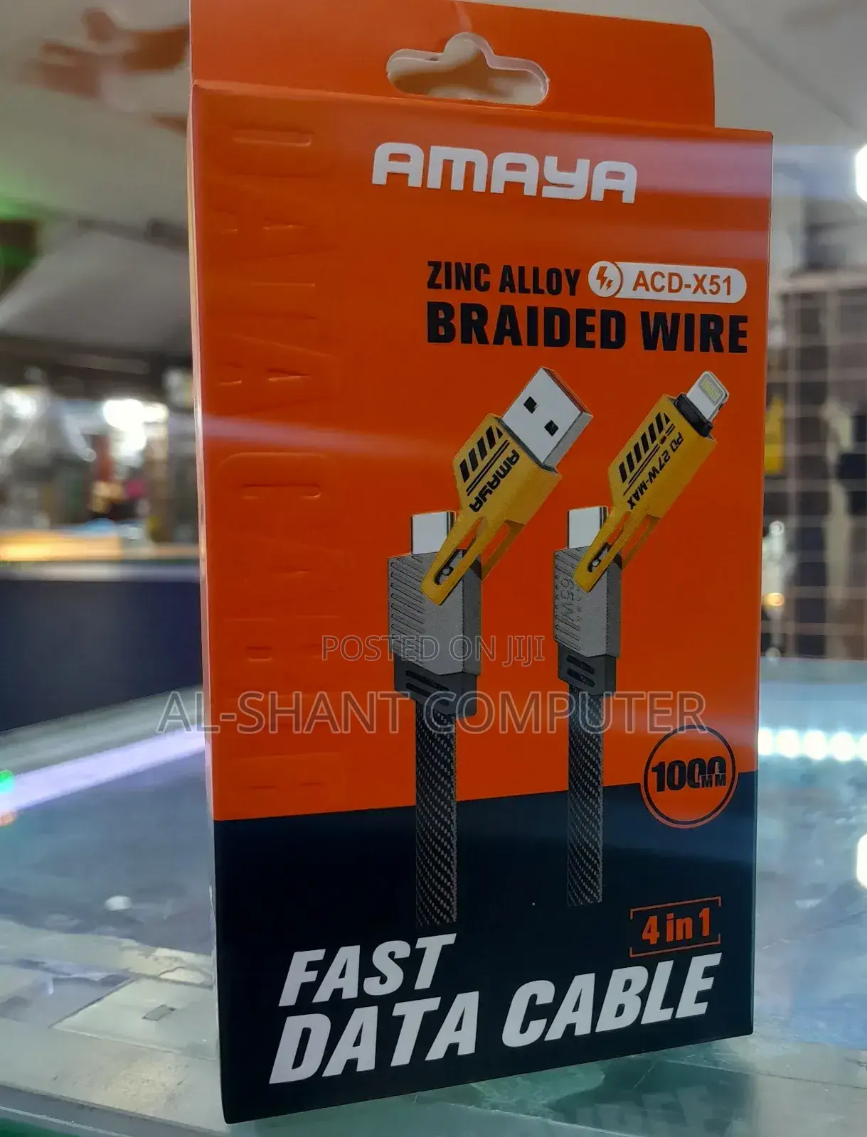 Data Cable/Amaya 4in1 Fast Data Cable