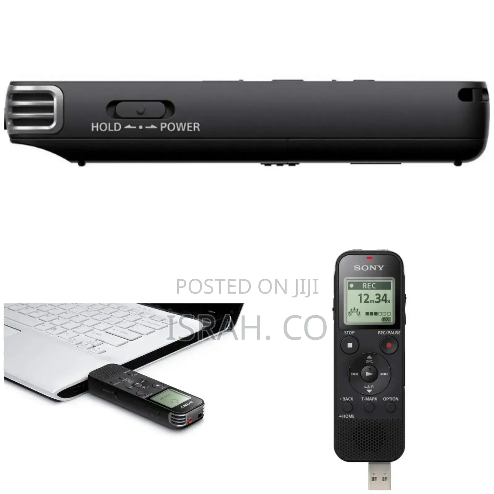 Sony Icd-Px470 Stereo Digital Voicerecorder Withbuilt-in Usb