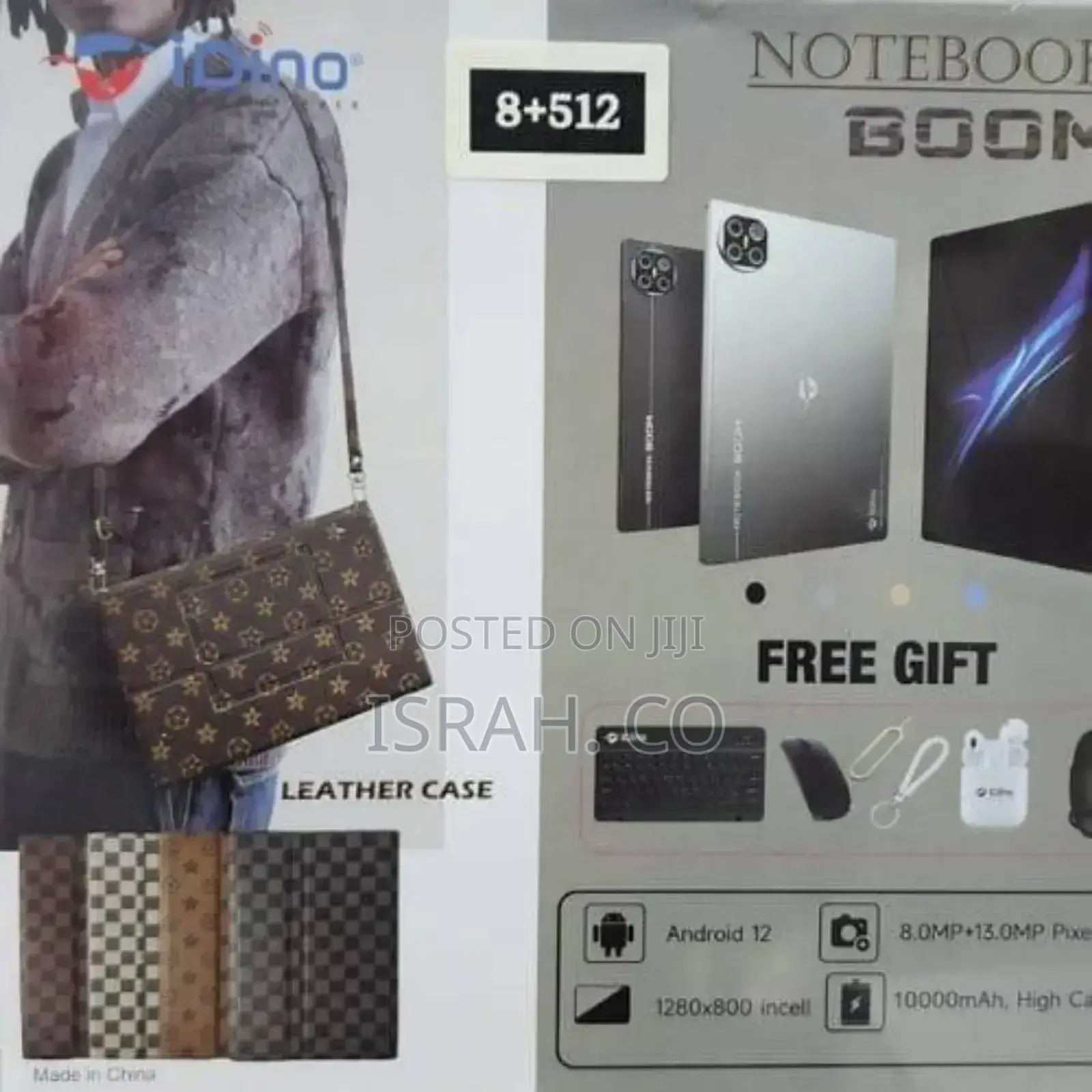 New Idino Notebook Boom 512 GB Gray