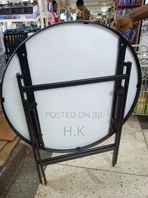 Round Folding Table