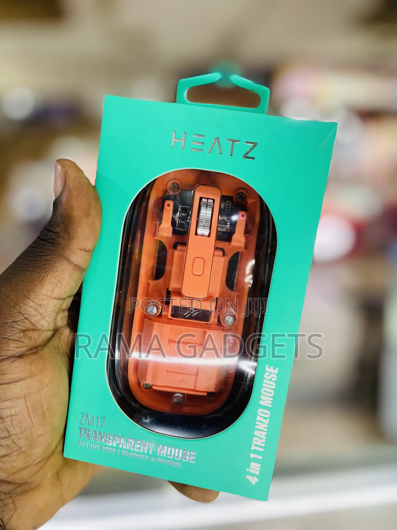 Zm 17 Transparent Mouse 4in 1 Tranzo