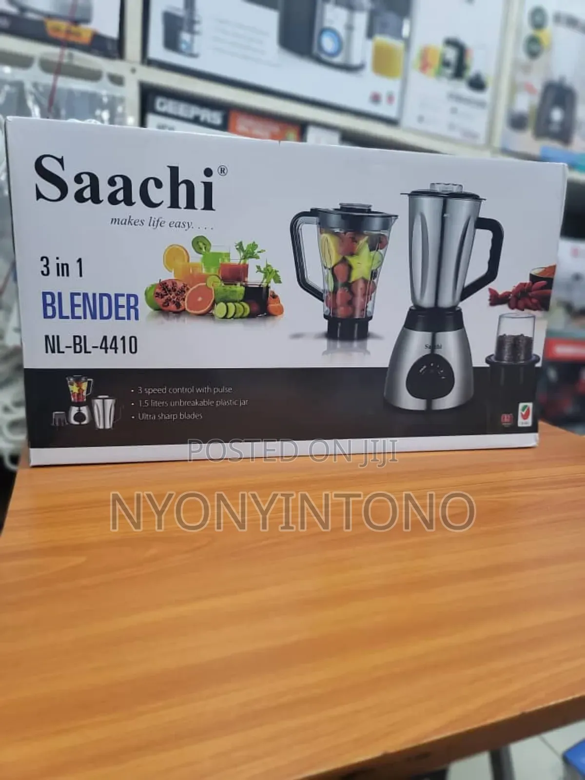 Saachi 3 in 1 High Quality Juice Blender