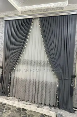 Full Set Curtain for Large Door With Net( 10ft ) 6 Meters