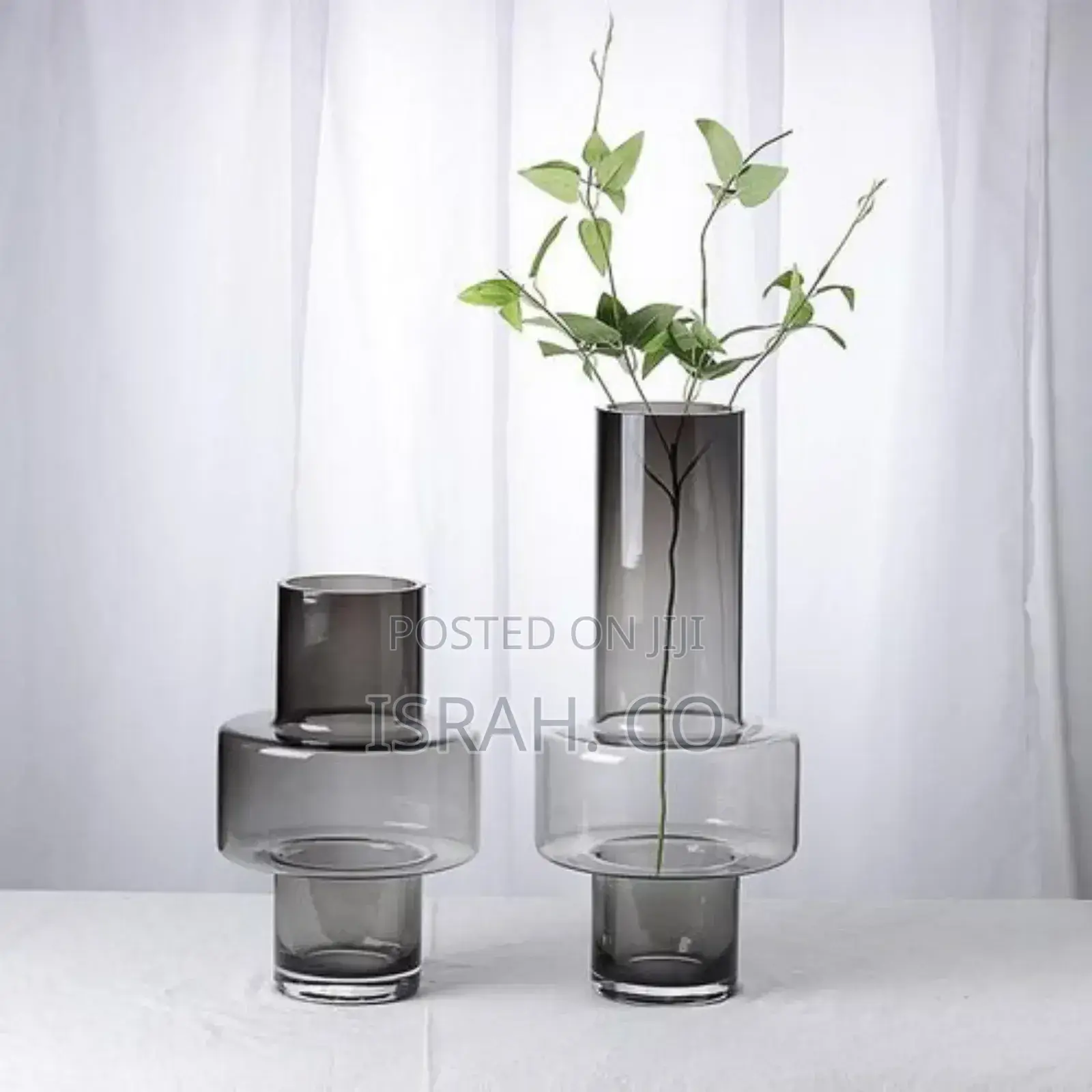 Modern Nordic Minimalist Ashtray Transparent Glass Vase