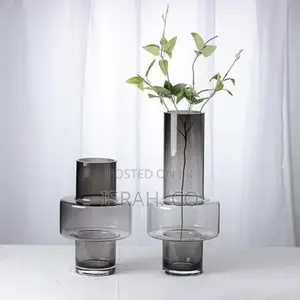 Modern Nordic Minimalist Ashtray Transparent Glass Vase