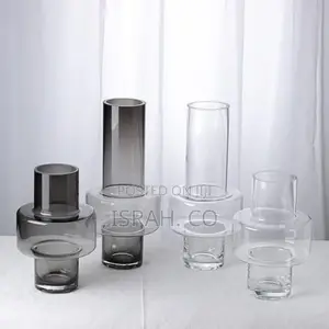 Modern Nordic Minimalist Ashtray Transparent Glass Vase