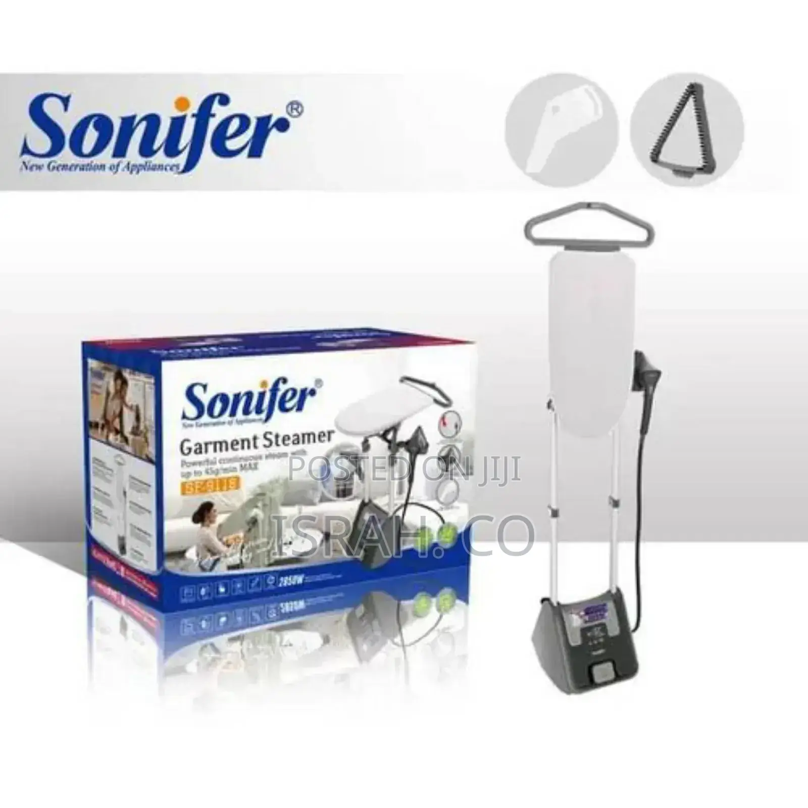 Sonifer Professional Boarded Electric Vertical Steam Iron