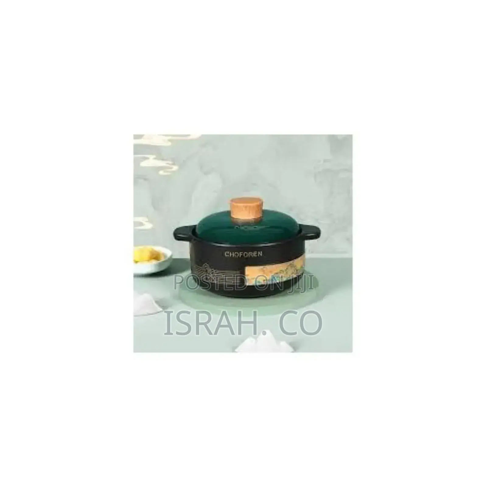 3l, 4l, 5l of 3 Piece Ceramic Tureen Soup Round Ceramic Pot