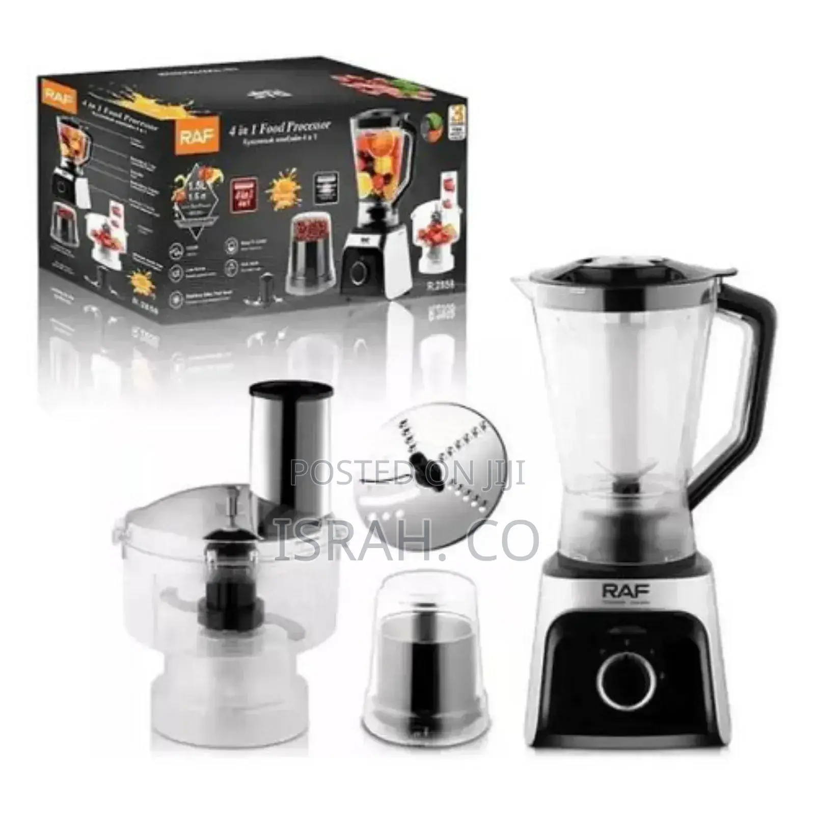 Raf 4 in 1 Electric Powerful Commercial Food Processor