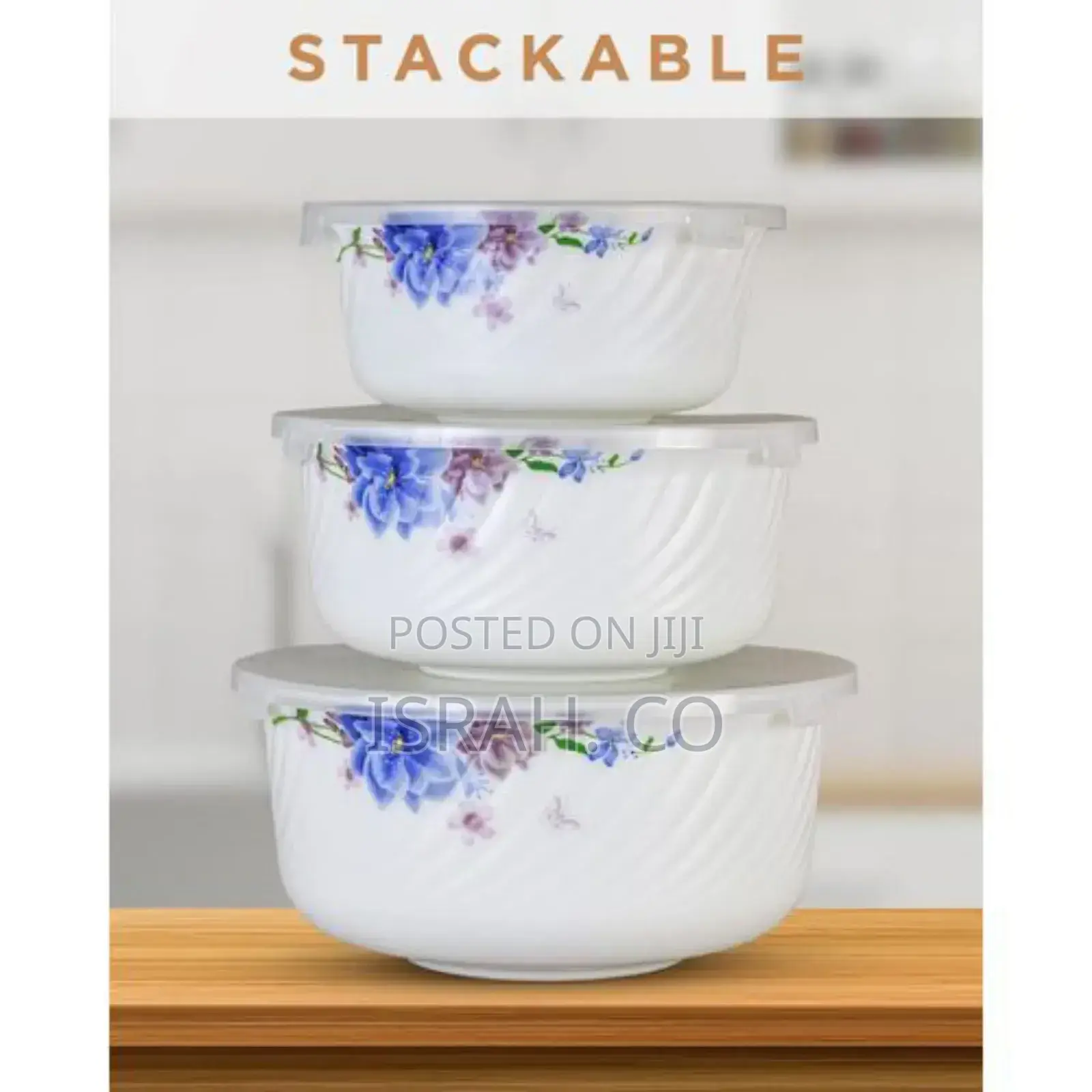 Microwave Safe, Heat and Break Resistant With Plastic Lids