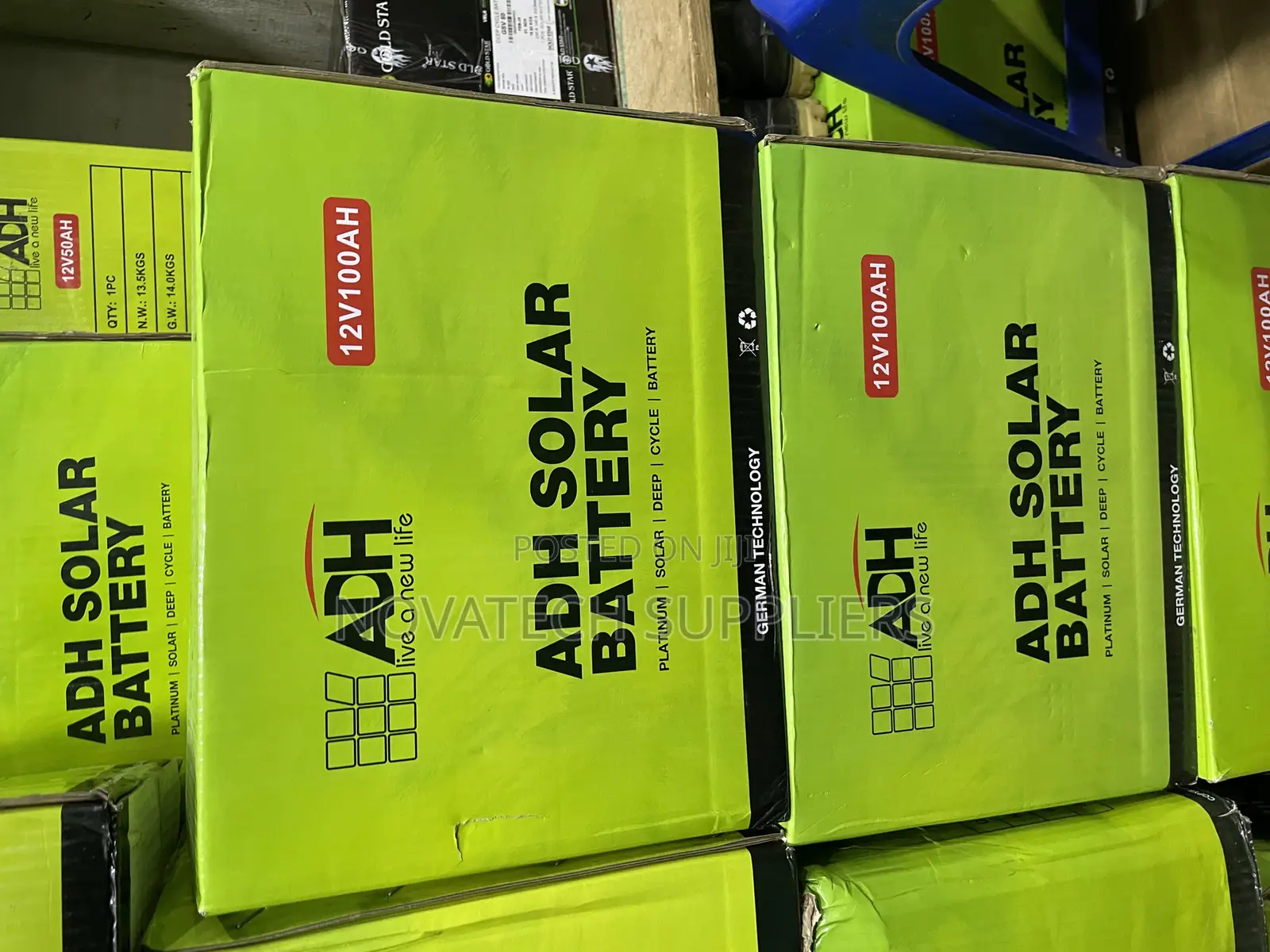 100ah Adh Solar Battery