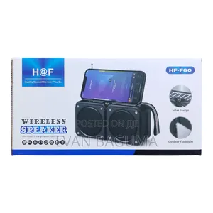 H at F Mini Wireless Speaker - Hf60, Solar
