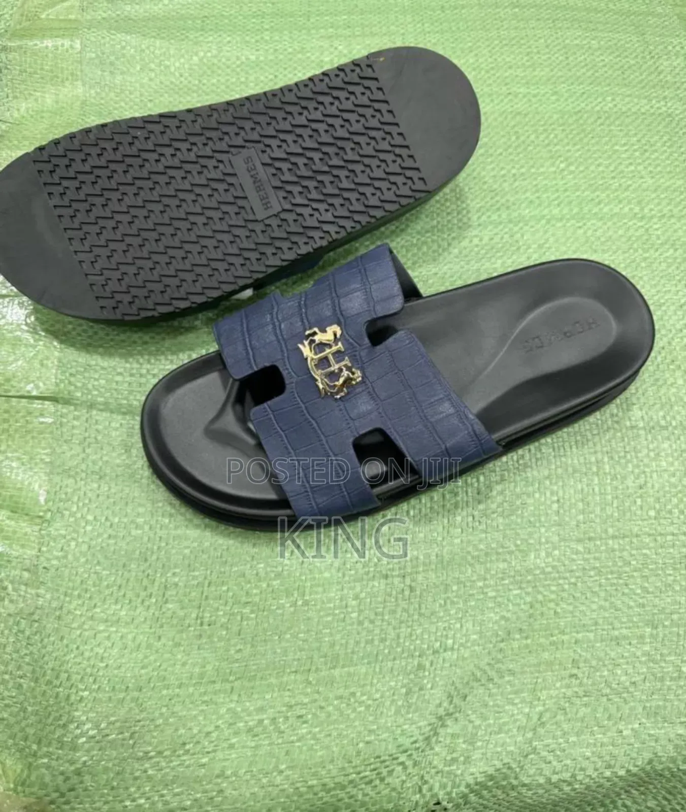 Italia Black Sandals