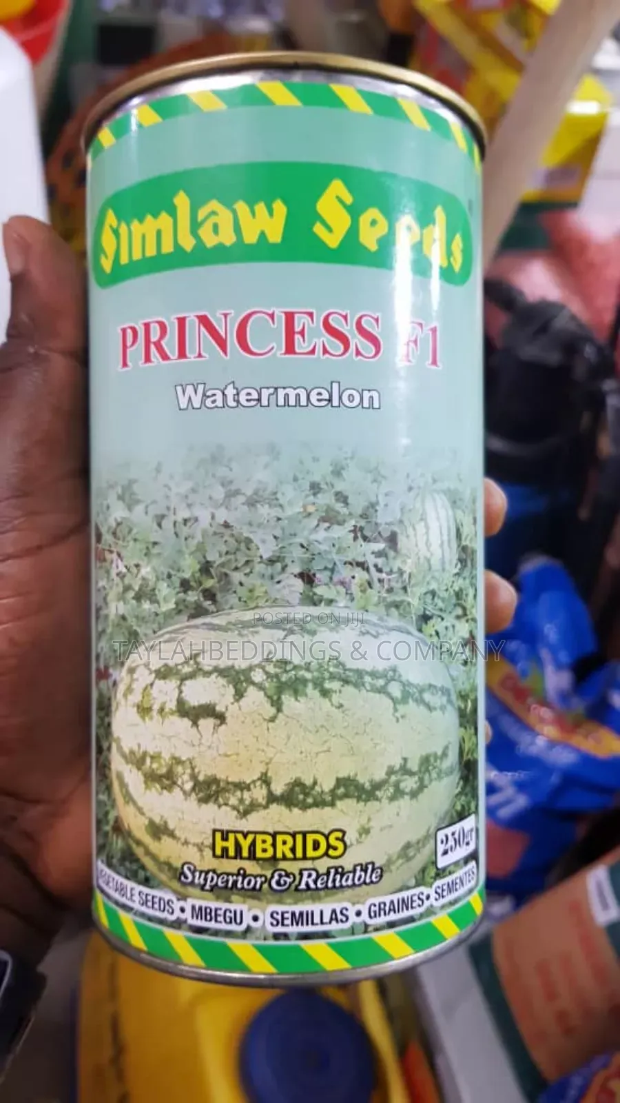 Simlaw Seeds Princess F1 Watermelon Hybrid Seeds 250g