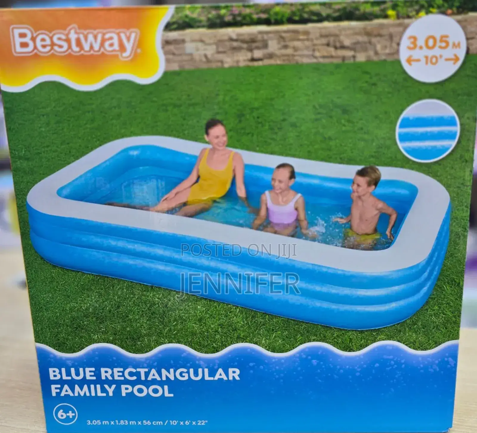 Bestway Rectangular Family Swimming Pool