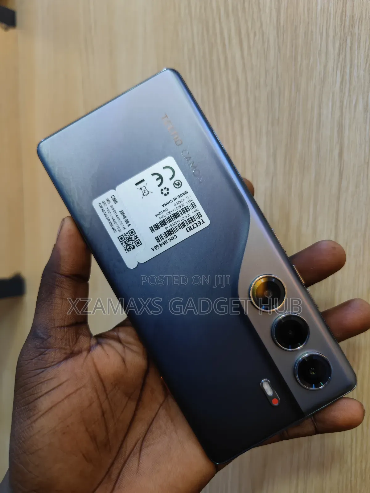 New Tecno Camon 40 Pro 4G 256 GB Gray