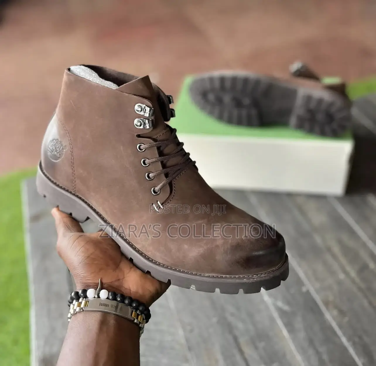 Leather Timberland Boots