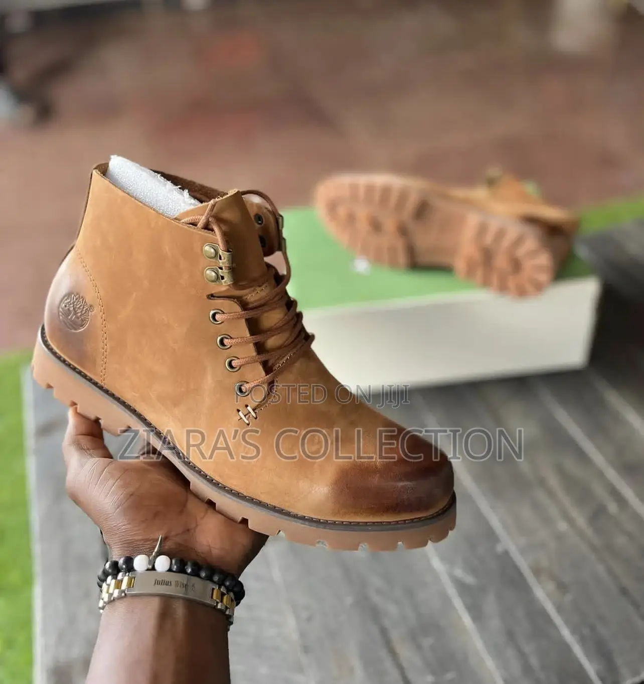 Leather Timberland Boots