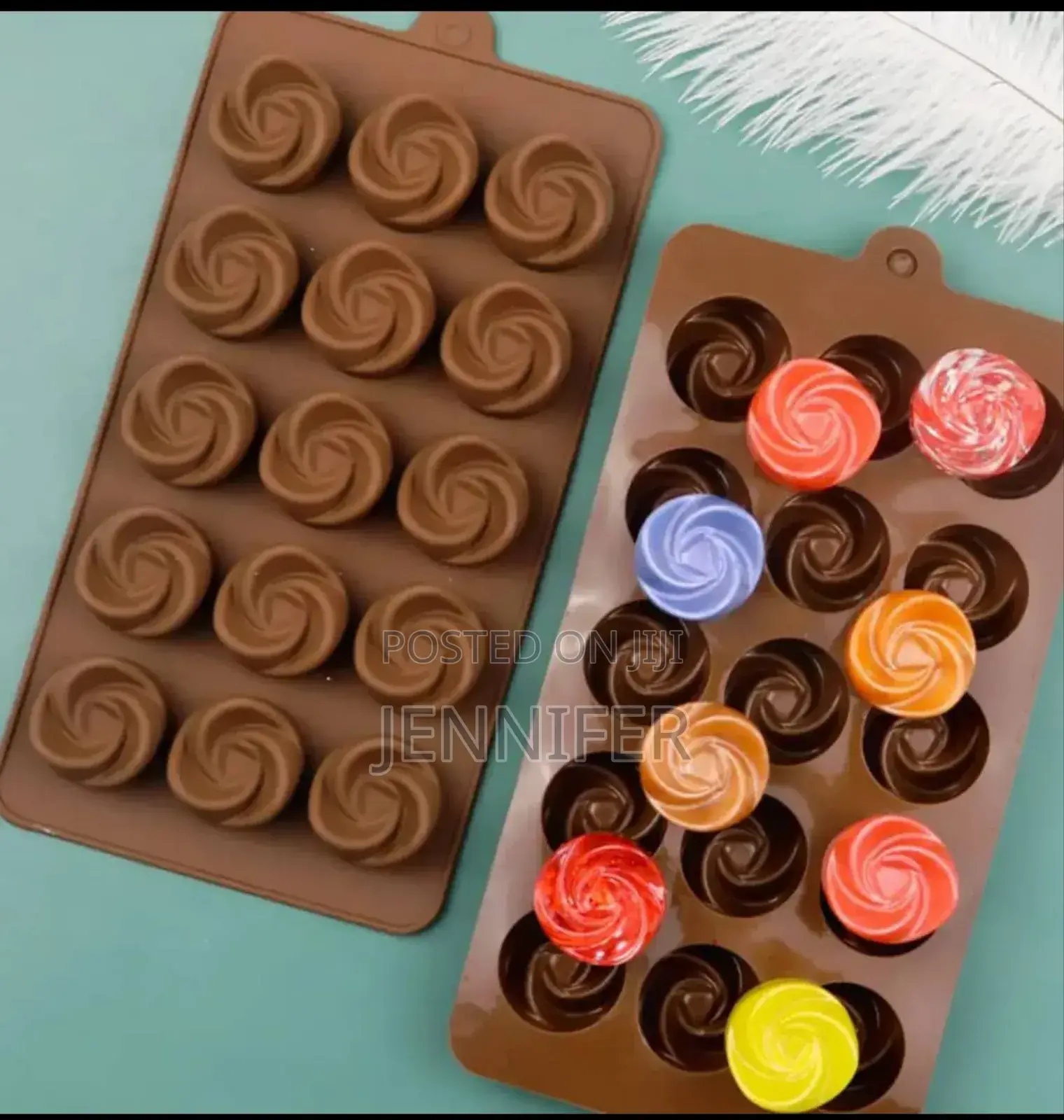 Plastic Chocolate Silicone Moulds
