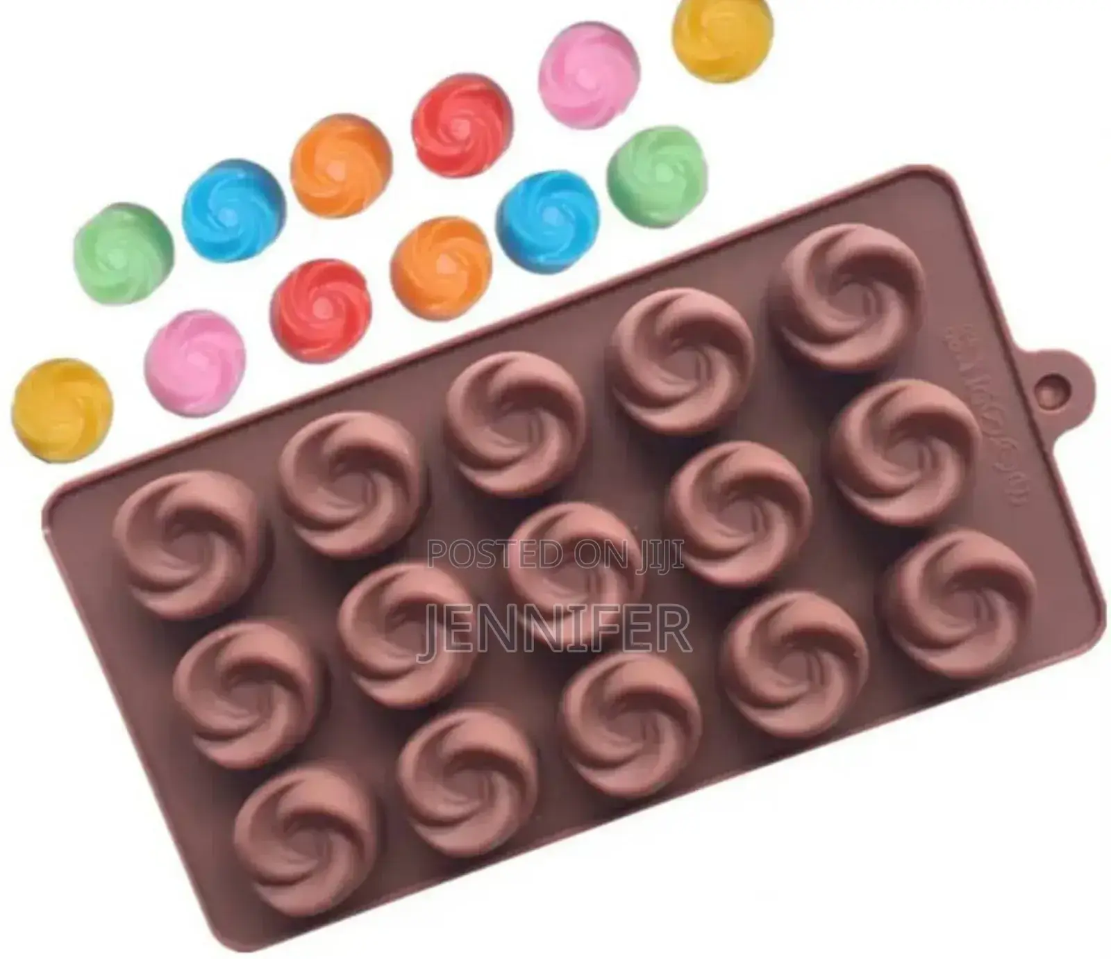 Plastic Chocolate Silicone Moulds