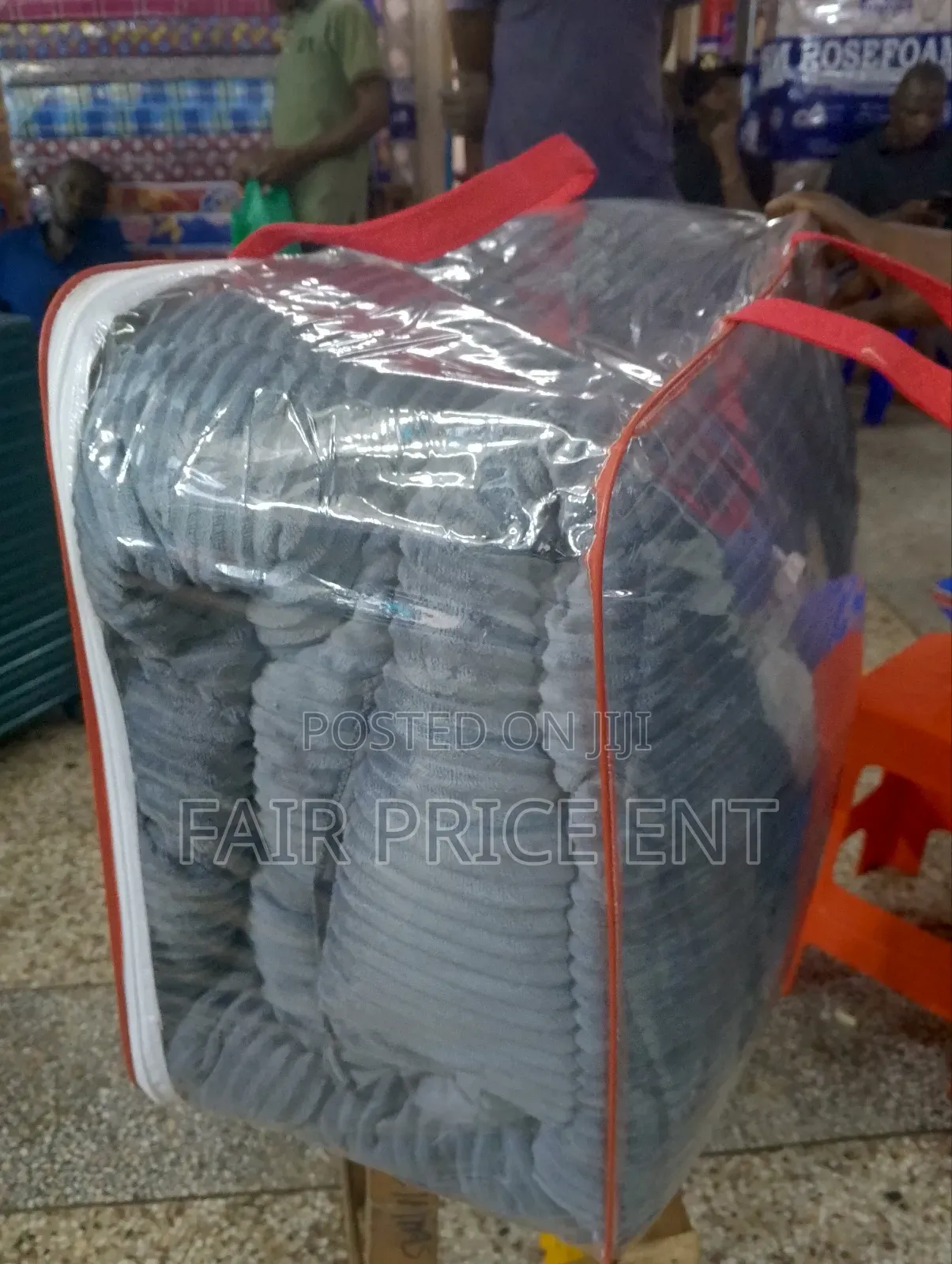 Super Soft Volvet Duvet Set.5*6 6*6( Gray)