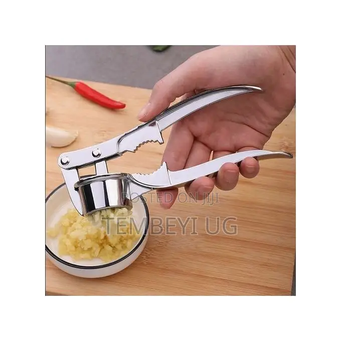 Stainless Steel Garlic Crusher