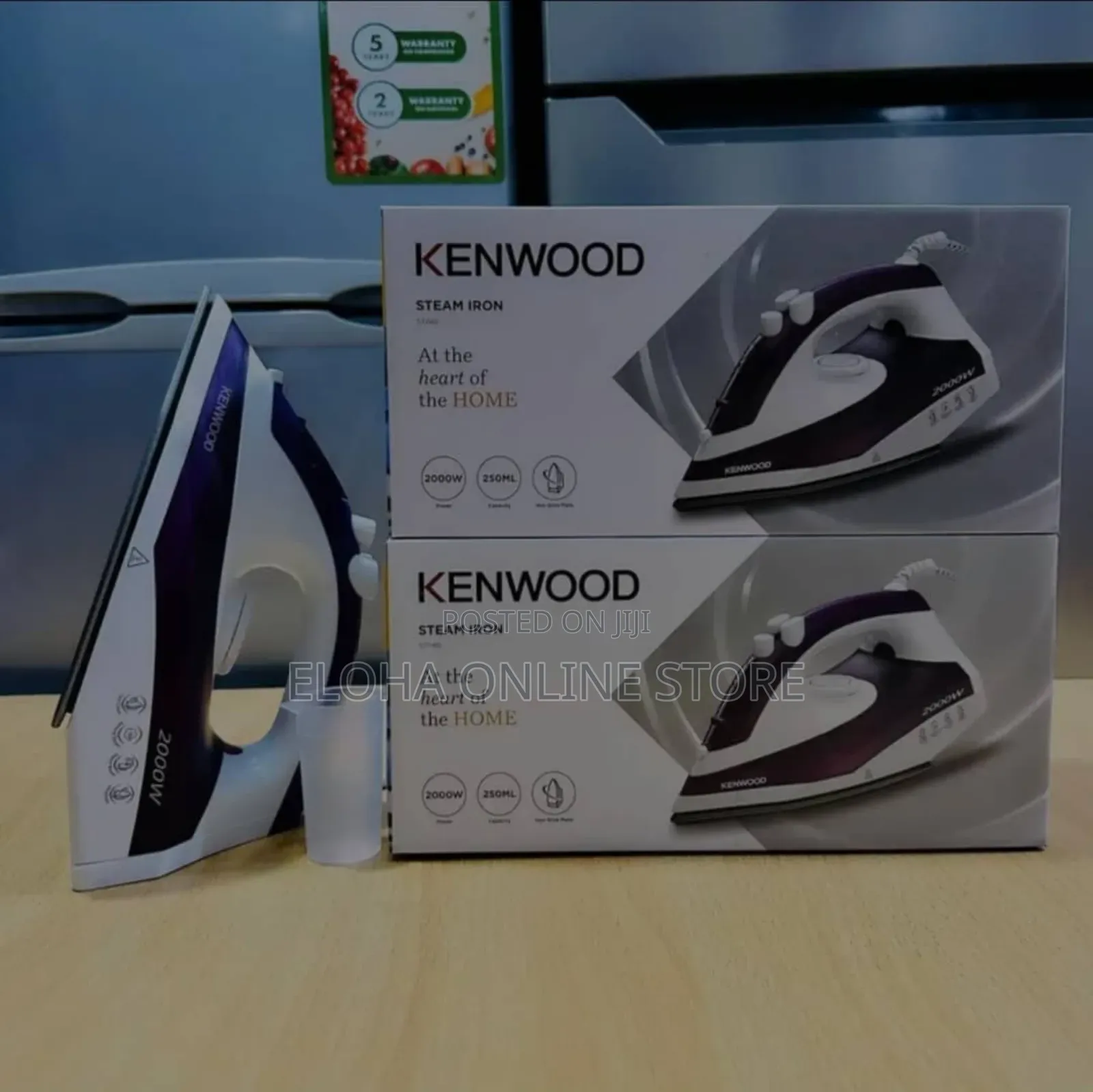 Kenwood Steam Iron, Model Stp40.