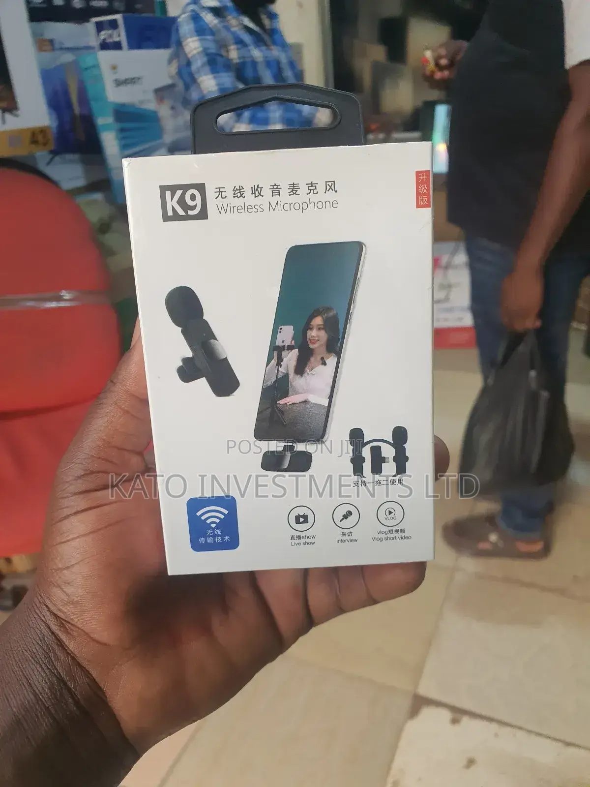  Double Wireless Microphone