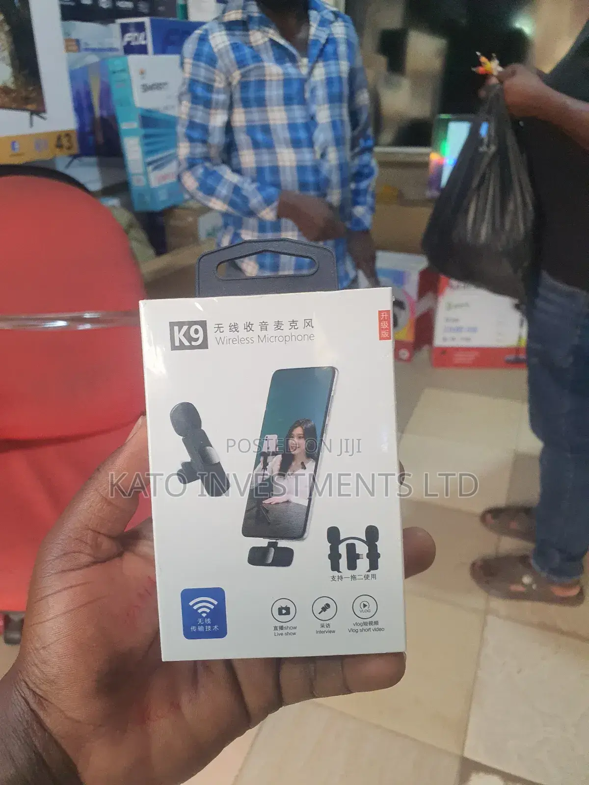  Double Wireless Microphone