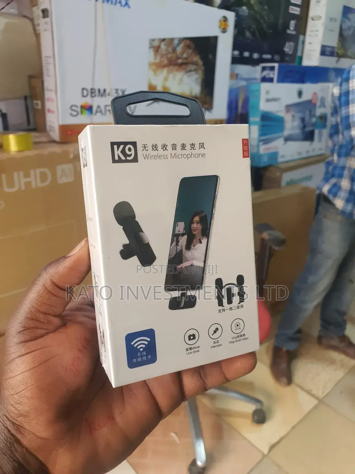  Double Wireless Microphone