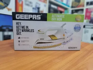 Geepas Automatic Heavy Duty Dry Iron With 7yrs Warranty