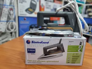 Simbaland High Quality Dry Iron With 1yr Warranty