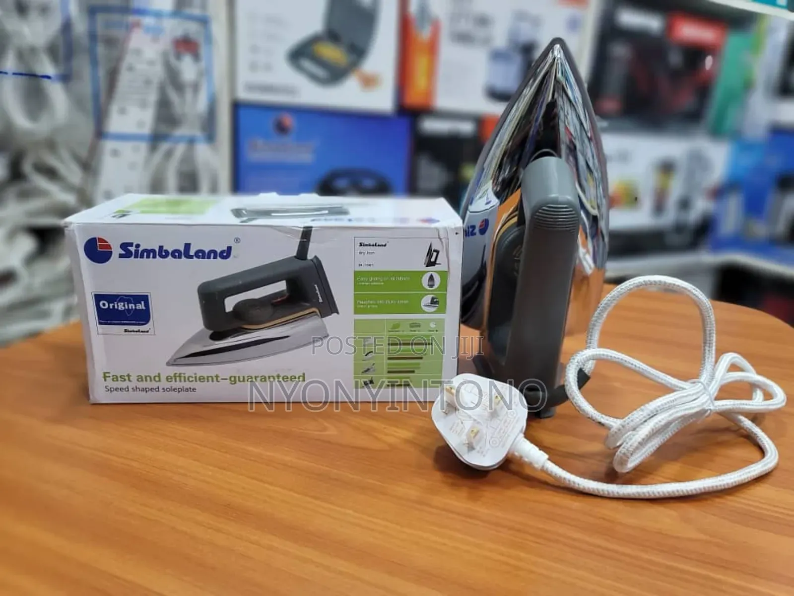 Simbaland High Quality Dry Iron With 1yr Warranty