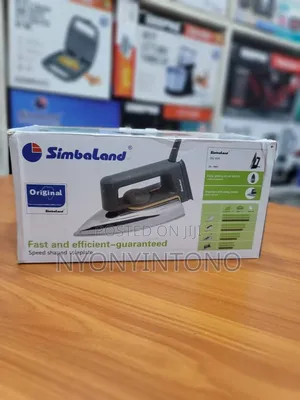 Simbaland High Quality Dry Iron With 1yr Warranty