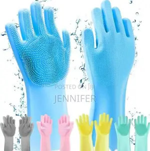 Magic Silicone Kitchen Hand Washing Gloves