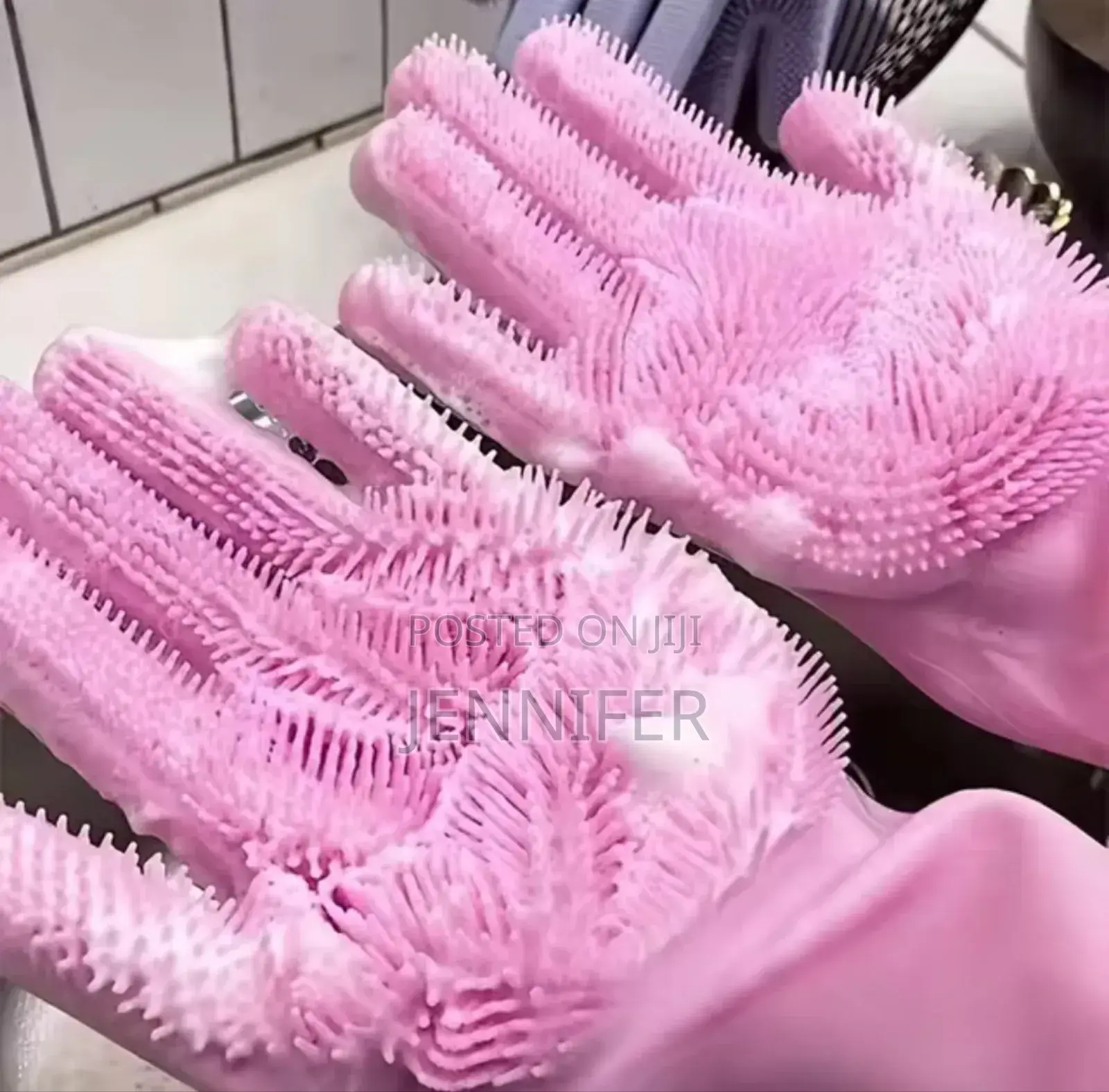 Magic Silicone Kitchen Hand Washing Gloves