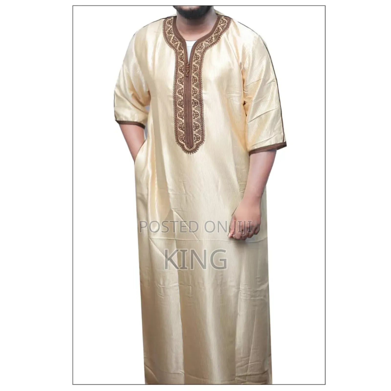 Muslim Trend Half Sleeve Kanzu
