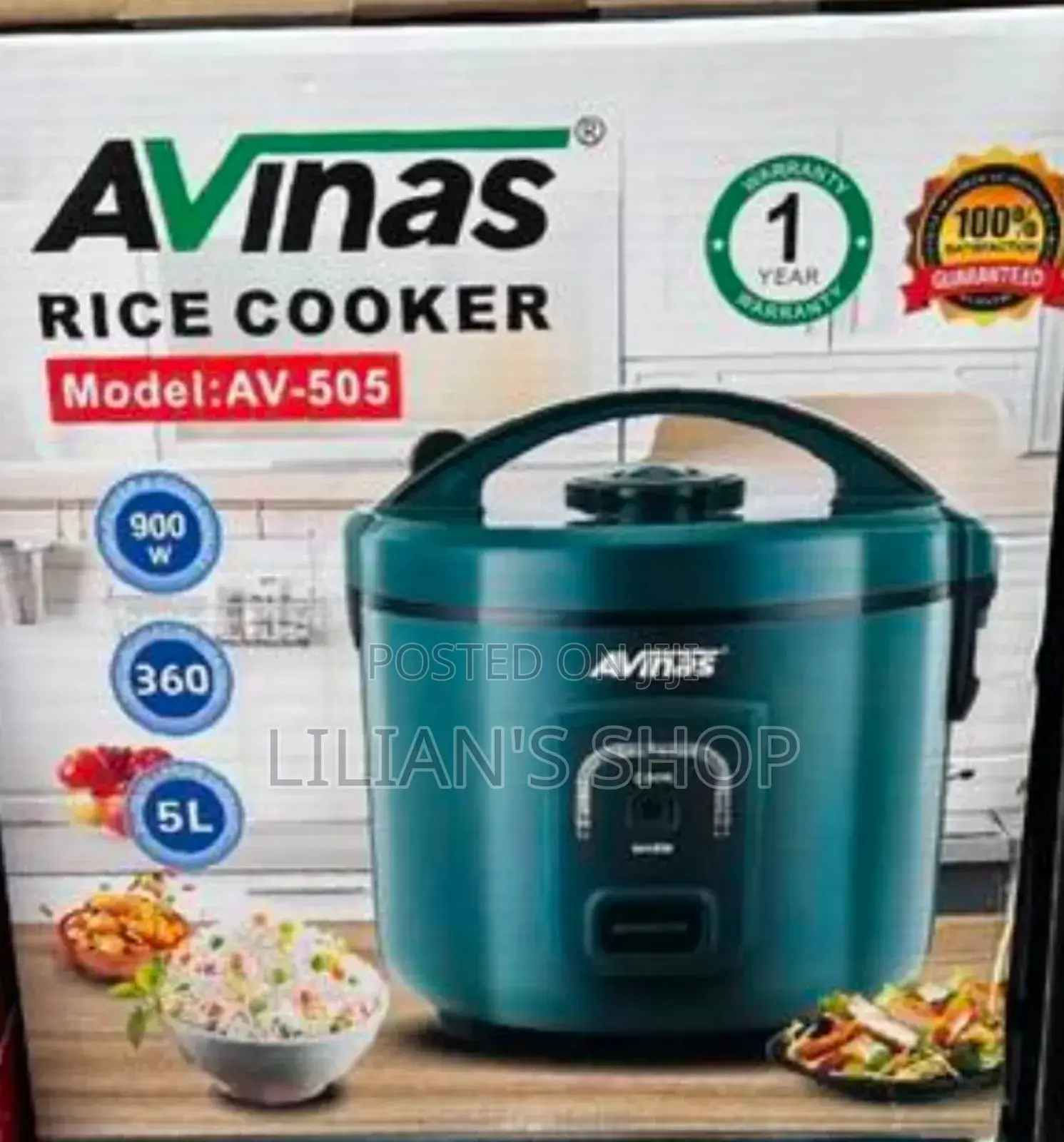Avinas 5litres Rice Cooker