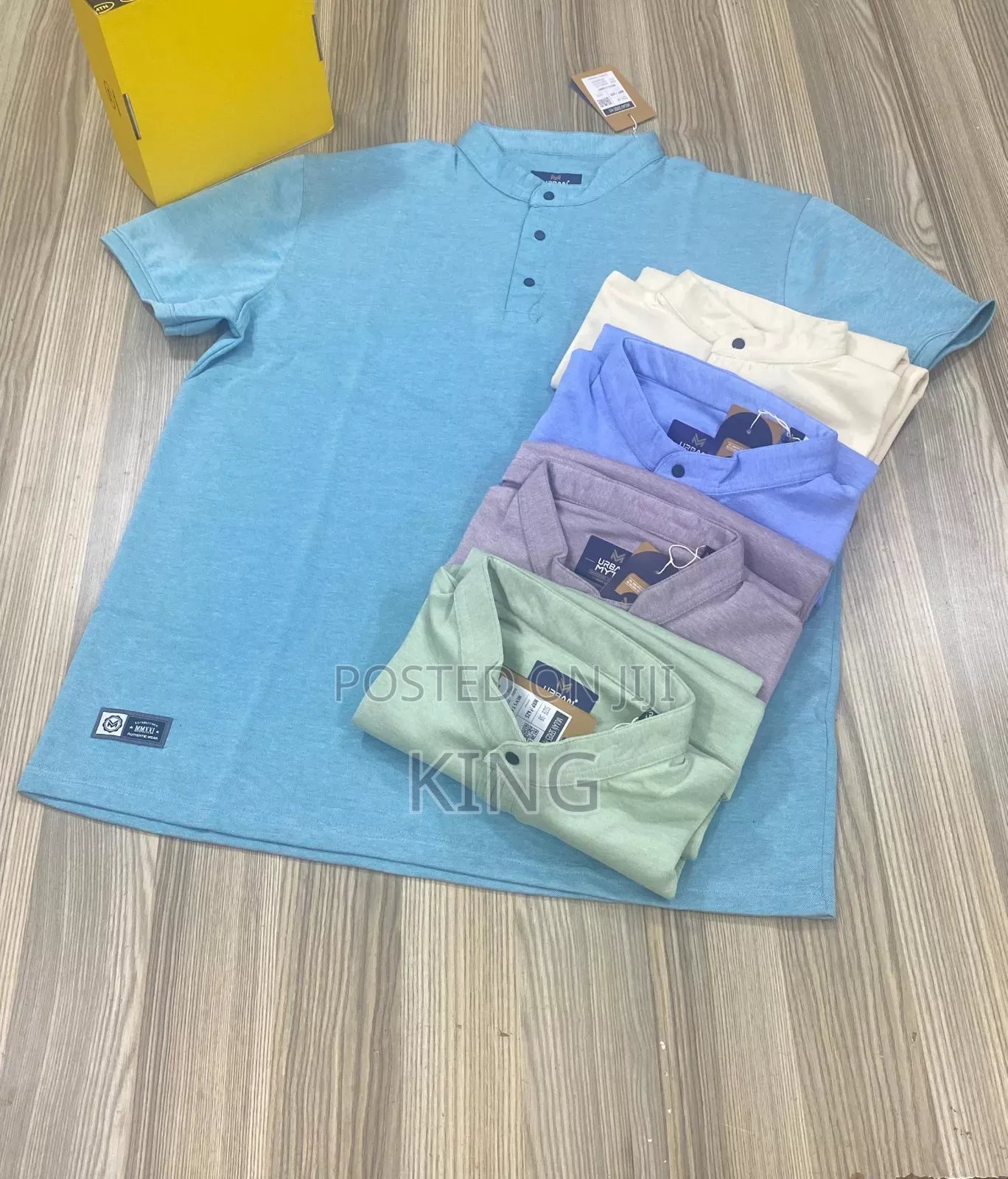 Elegant Bishop Collar Tshirt