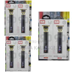 Rechargeable Metal Simple Style Hair Clipper-New
