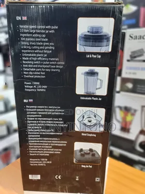 Saachi 2 Litre Heavy Duty Commercial Juice Blender