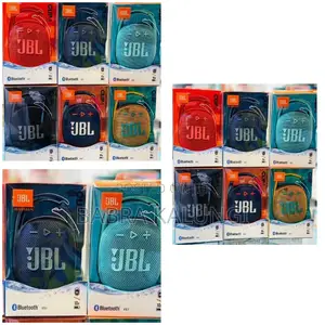 Photo - JBL Clip 4 Blue Portable Bluetooth Speaker
