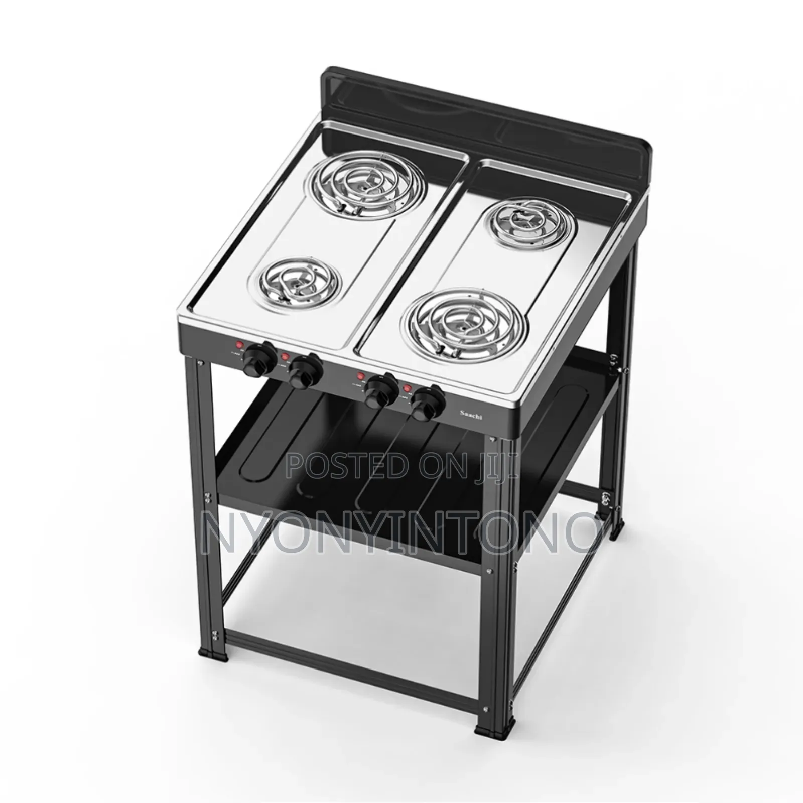 Saachi 4burner Full Electric Coilled Hotplates on Stands