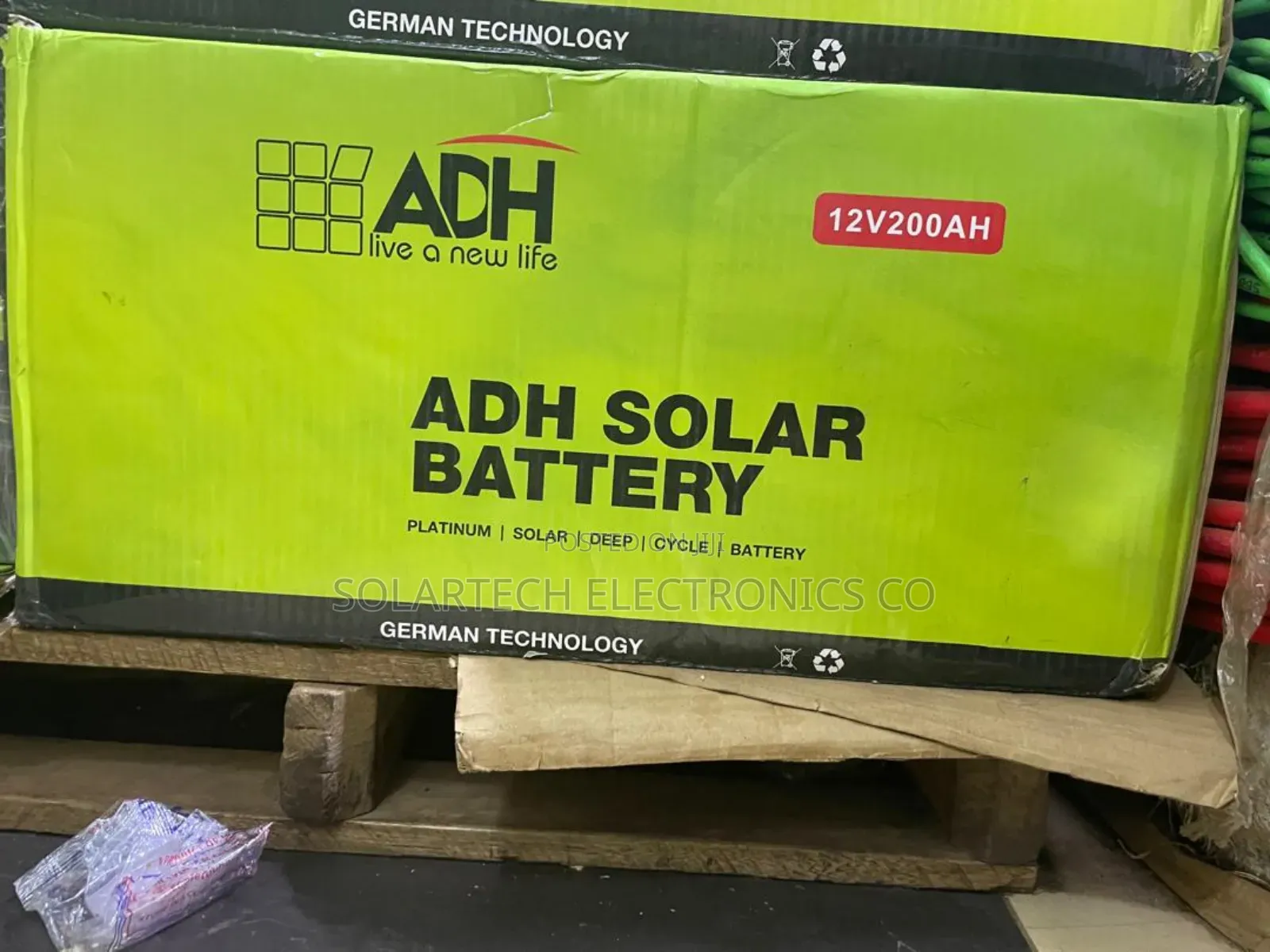 200ah German Technology Adh Solar Batteries Kayn