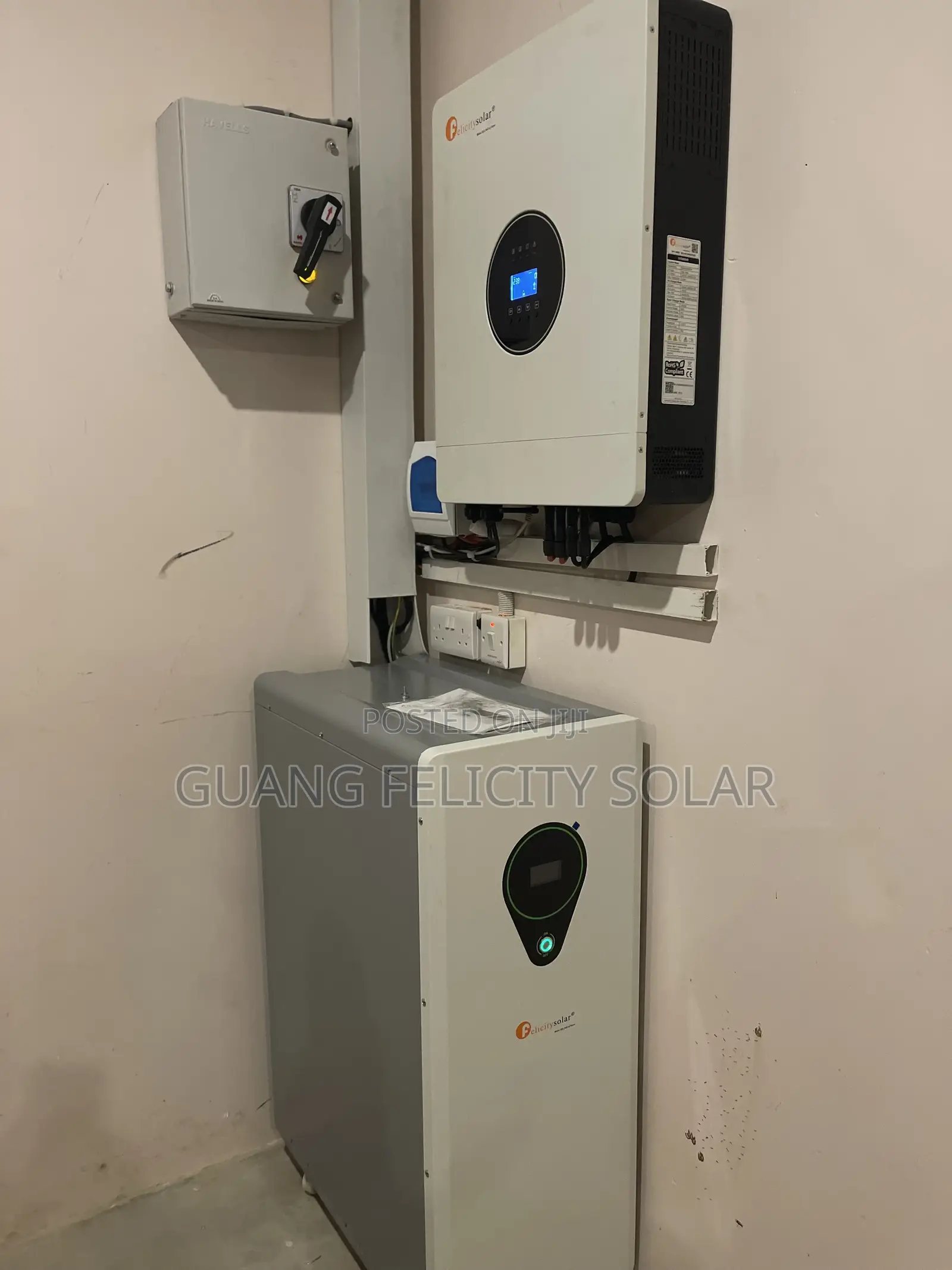 25kwh 500ah 48v 8kva Lithuim Hybrid Backup System