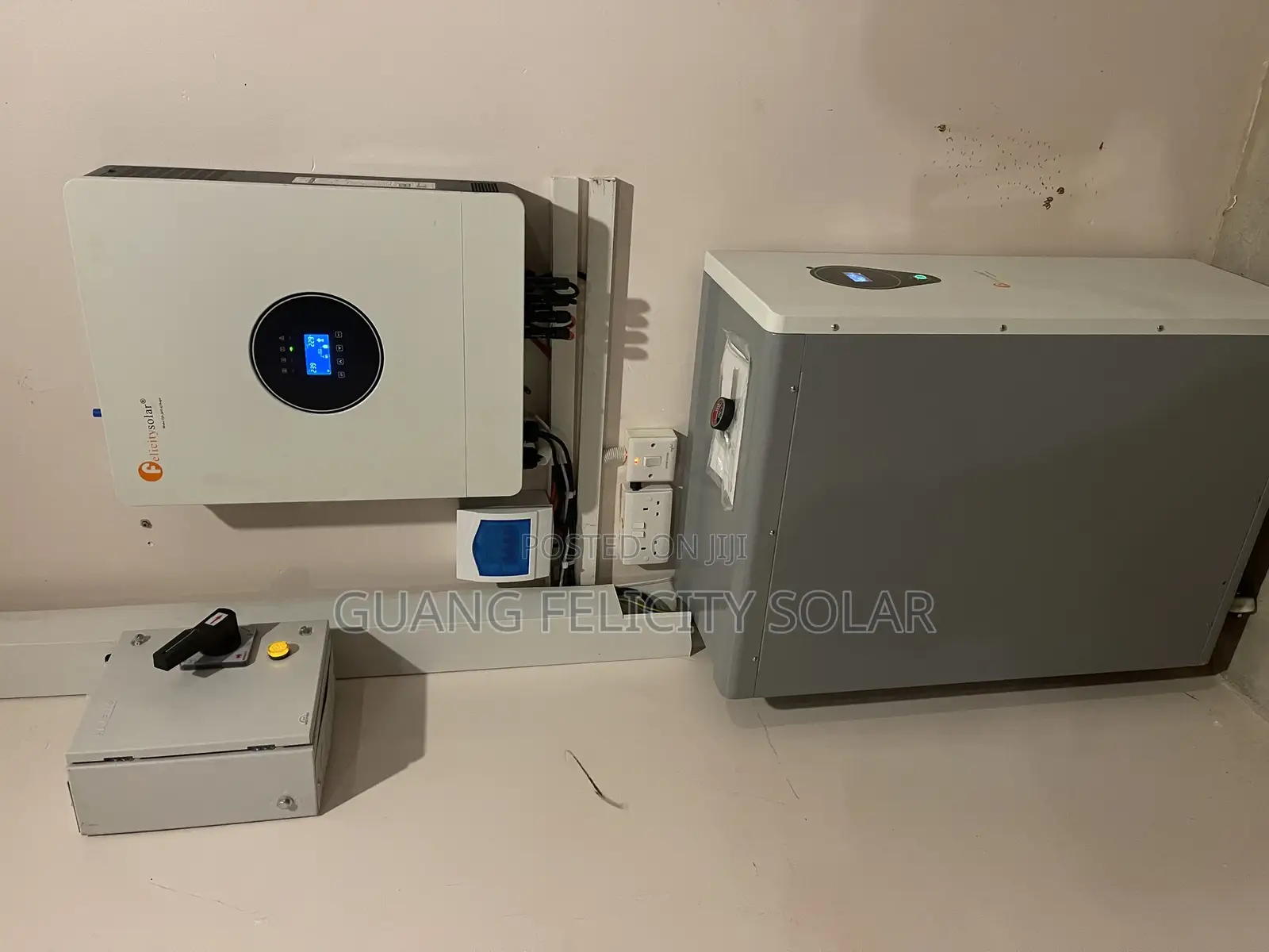 25kwh 500ah 48v 8kva Lithuim Hybrid Backup System
