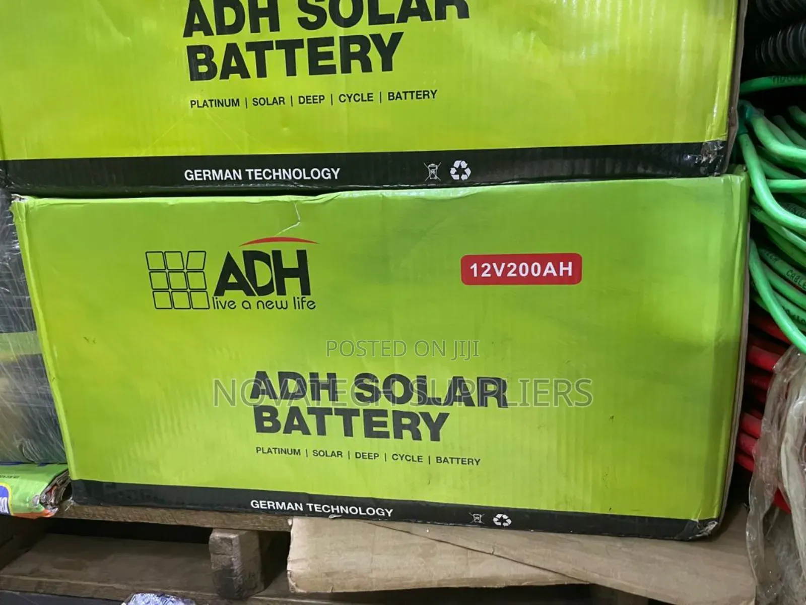 200ah German Technology Adh Solar Battery Kahb