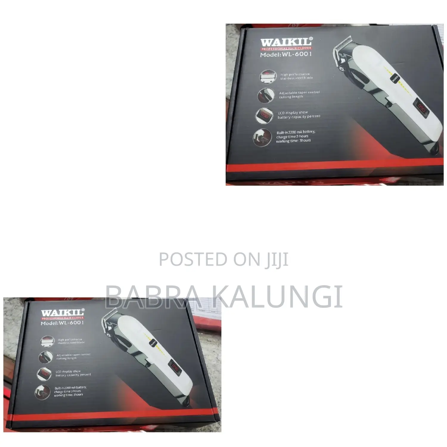 Waikil Rechargeable Hair Clipper