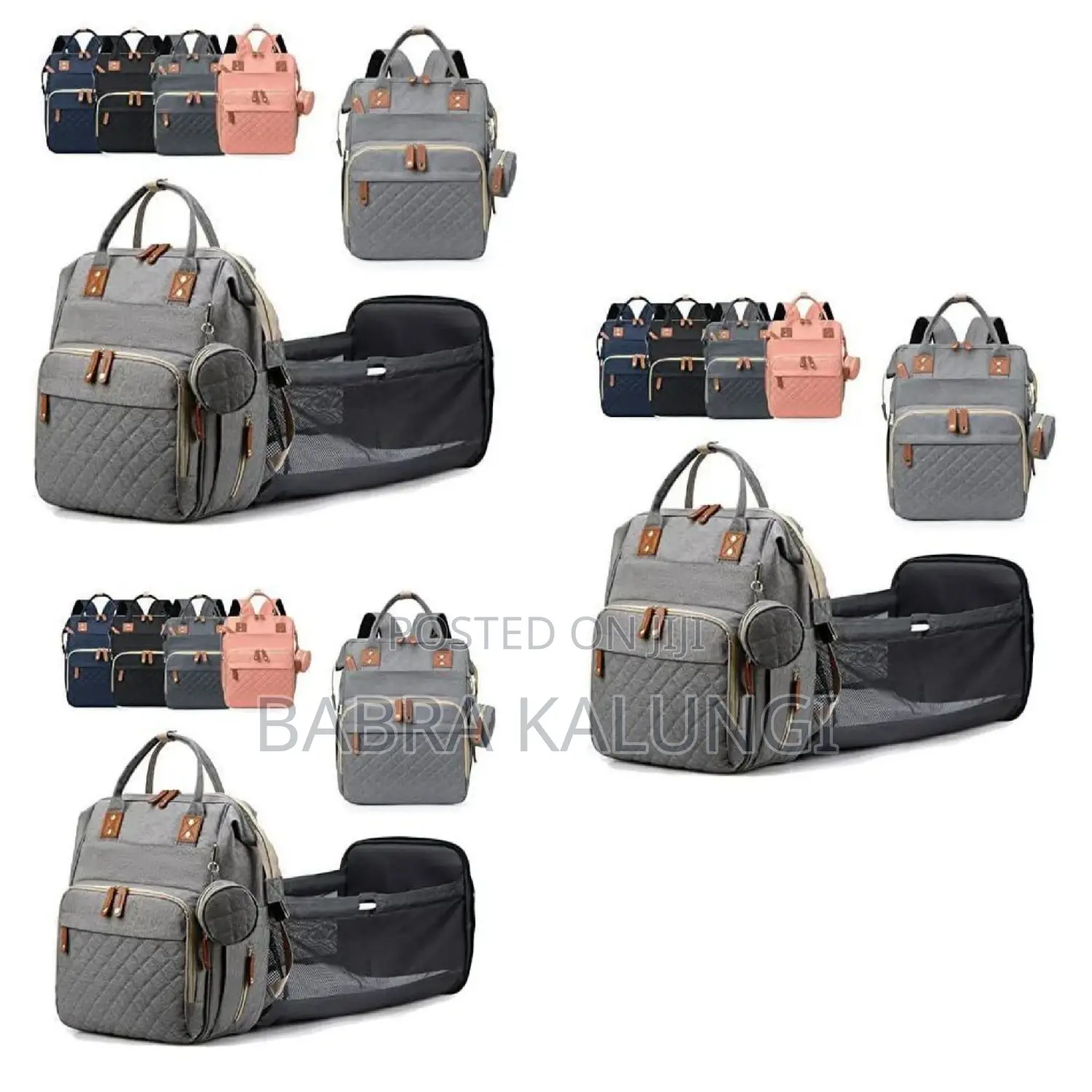 Baby Bed and Backpack With Changing Station for Infants